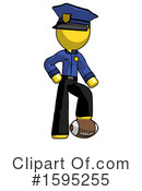 Yellow Design Mascot Clipart #1595255 by Leo Blanchette