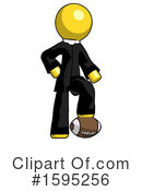 Yellow Design Mascot Clipart #1595256 by Leo Blanchette