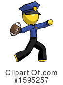 Yellow Design Mascot Clipart #1595257 by Leo Blanchette