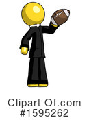 Yellow Design Mascot Clipart #1595262 by Leo Blanchette