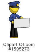 Yellow Design Mascot Clipart #1595273 by Leo Blanchette