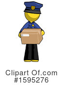 Yellow Design Mascot Clipart #1595276 by Leo Blanchette