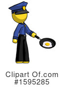 Yellow Design Mascot Clipart #1595285 by Leo Blanchette