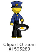 Yellow Design Mascot Clipart #1595289 by Leo Blanchette