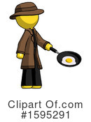 Yellow Design Mascot Clipart #1595291 by Leo Blanchette
