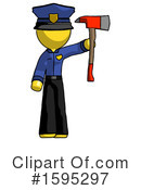 Yellow Design Mascot Clipart #1595297 by Leo Blanchette