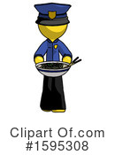 Yellow Design Mascot Clipart #1595308 by Leo Blanchette