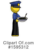 Yellow Design Mascot Clipart #1595312 by Leo Blanchette