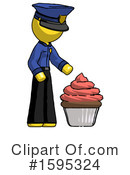 Yellow Design Mascot Clipart #1595324 by Leo Blanchette
