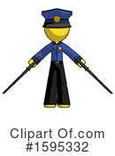 Yellow Design Mascot Clipart #1595332 by Leo Blanchette