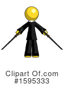 Yellow Design Mascot Clipart #1595333 by Leo Blanchette