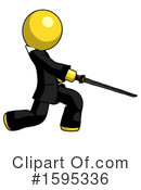 Yellow Design Mascot Clipart #1595336 by Leo Blanchette