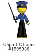 Yellow Design Mascot Clipart #1595338 by Leo Blanchette