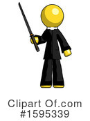 Yellow Design Mascot Clipart #1595339 by Leo Blanchette