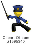 Yellow Design Mascot Clipart #1595340 by Leo Blanchette