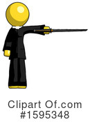 Yellow Design Mascot Clipart #1595348 by Leo Blanchette