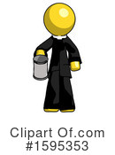 Yellow Design Mascot Clipart #1595353 by Leo Blanchette