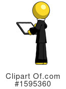 Yellow Design Mascot Clipart #1595360 by Leo Blanchette