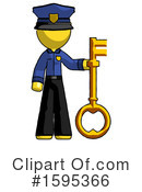 Yellow Design Mascot Clipart #1595366 by Leo Blanchette
