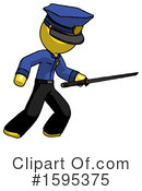 Yellow Design Mascot Clipart #1595375 by Leo Blanchette