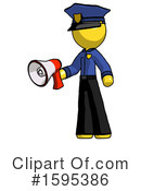 Yellow Design Mascot Clipart #1595386 by Leo Blanchette