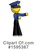 Yellow Design Mascot Clipart #1595387 by Leo Blanchette
