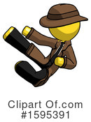 Yellow Design Mascot Clipart #1595391 by Leo Blanchette