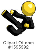 Yellow Design Mascot Clipart #1595392 by Leo Blanchette