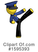 Yellow Design Mascot Clipart #1595393 by Leo Blanchette