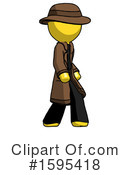 Yellow Design Mascot Clipart #1595418 by Leo Blanchette