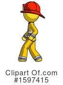 Yellow Design Mascot Clipart #1597415 by Leo Blanchette