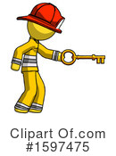Yellow Design Mascot Clipart #1597475 by Leo Blanchette