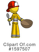 Yellow Design Mascot Clipart #1597507 by Leo Blanchette