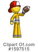 Yellow Design Mascot Clipart #1597515 by Leo Blanchette