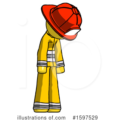 Royalty-Free (RF) Yellow Design Mascot Clipart Illustration by Leo Blanchette - Stock Sample #1597529