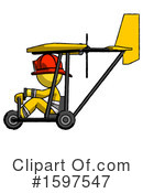 Yellow Design Mascot Clipart #1597547 by Leo Blanchette