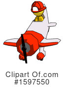 Yellow Design Mascot Clipart #1597550 by Leo Blanchette