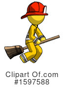 Yellow Design Mascot Clipart #1597588 by Leo Blanchette