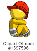 Yellow Design Mascot Clipart #1597596 by Leo Blanchette