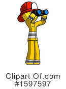 Yellow Design Mascot Clipart #1597597 by Leo Blanchette