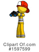 Yellow Design Mascot Clipart #1597599 by Leo Blanchette