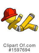 Yellow Design Mascot Clipart #1597694 by Leo Blanchette