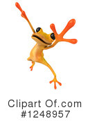 Yellow Frog Clipart #1248957 by Julos