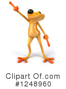 Yellow Frog Clipart #1248960 by Julos