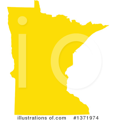 Royalty-Free (RF) Yellow States Clipart Illustration by Jamers - Stock Sample #1371974