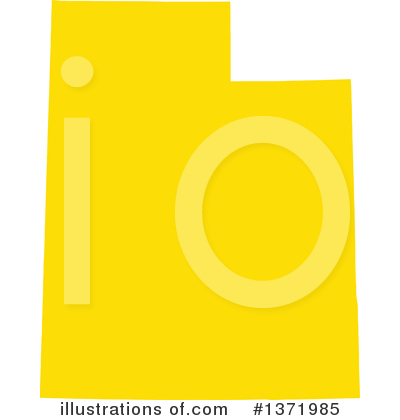 Royalty-Free (RF) Yellow States Clipart Illustration by Jamers - Stock Sample #1371985