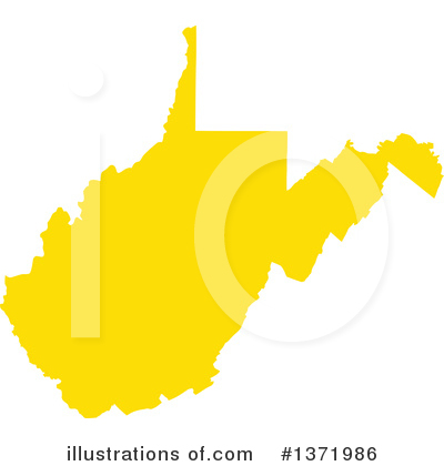 Yellow States Clipart #1371986 by Jamers