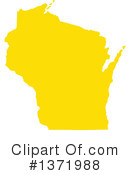 Yellow States Clipart #1371988 by Jamers