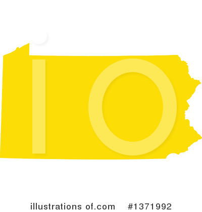 Royalty-Free (RF) Yellow States Clipart Illustration by Jamers - Stock Sample #1371992