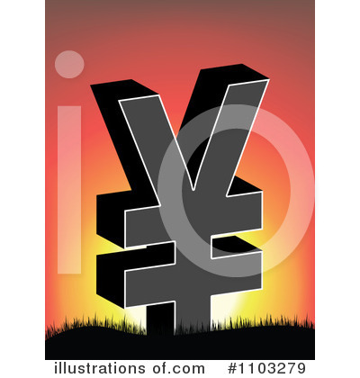 Royalty-Free (RF) Yen Clipart Illustration by Andrei Marincas - Stock Sample #1103279